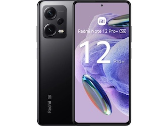 Móvil - Xiaomi Redmi Note 12 Pro + 5G, Negro, 256 GB