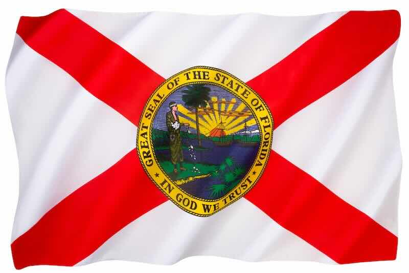 Imagen bandera florida + roaming florida estados unidos