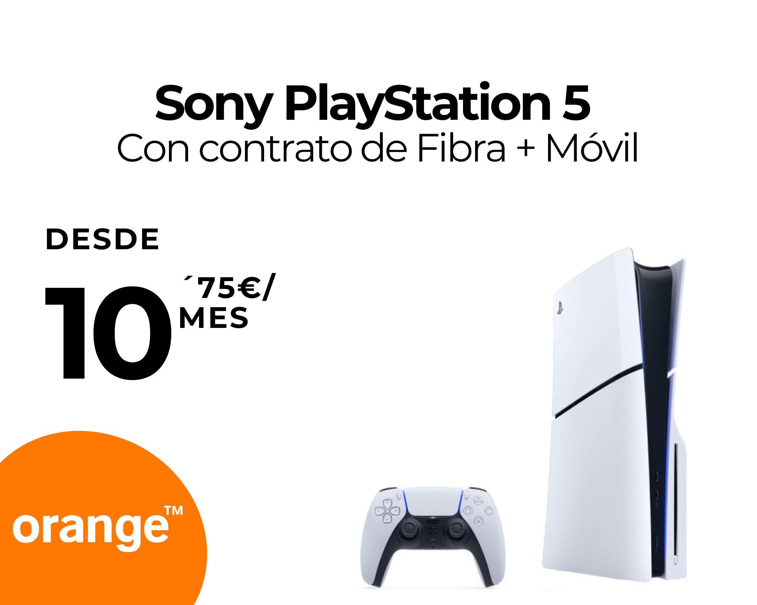 Orange playstation