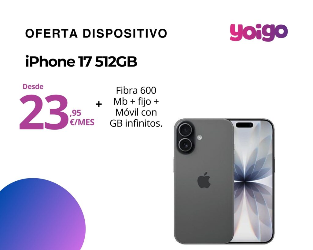 Oferta iphone 17